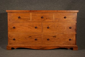 7-drawer mesquite dresser