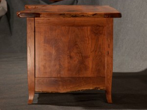 End View, Rustic Mesquite Desk