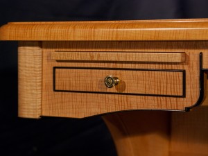 Leather Top Desk Drawer