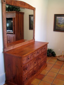 Mesquite Dresser and Mirror